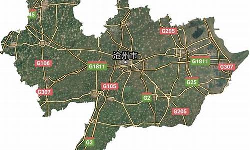 沧州市地图_沧州市地图高清版大图